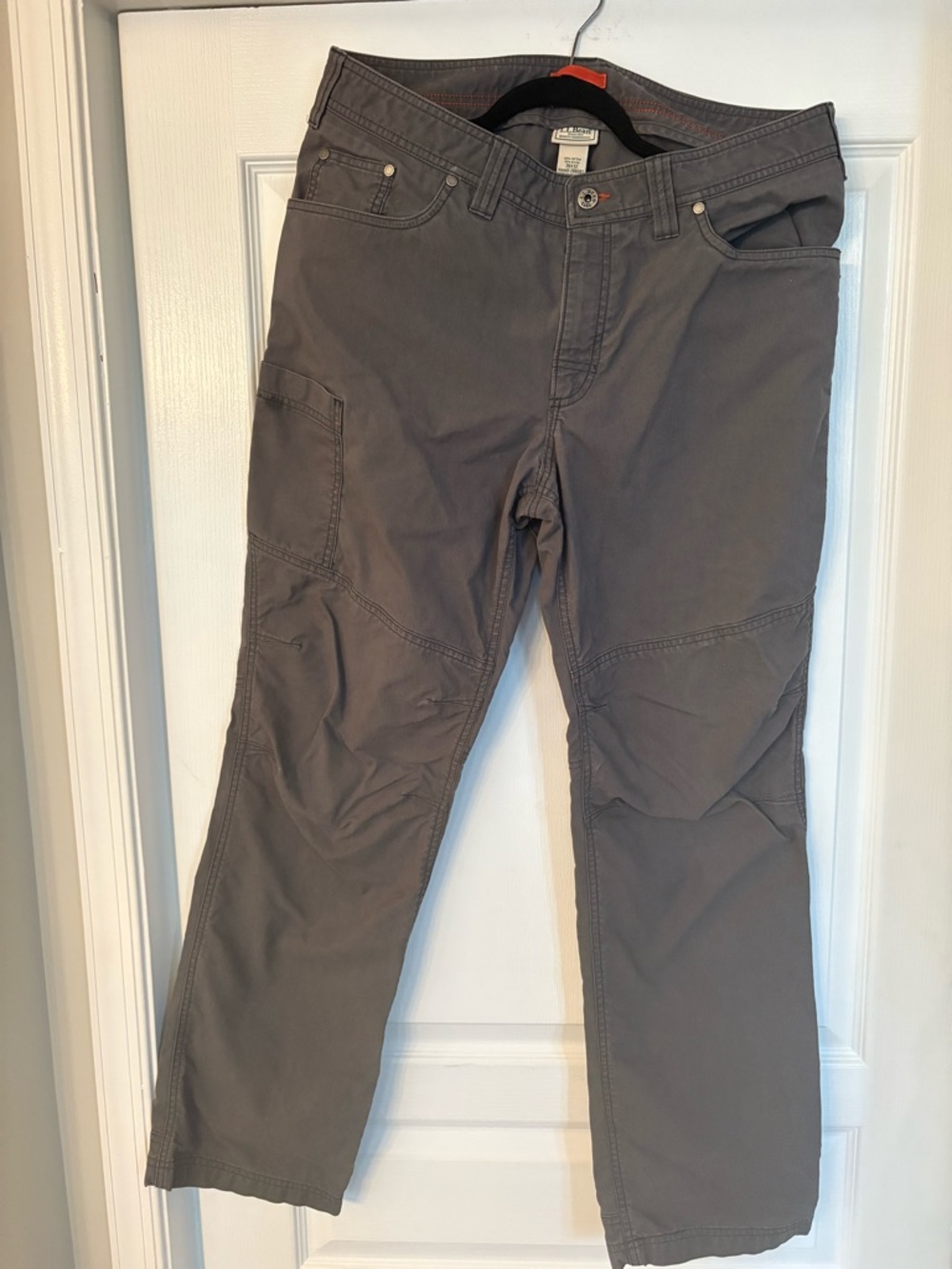 L.L. Bean Men's Gray Cargo Work Pants